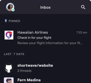 Shortwave iOS app screenshot